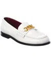 Valentino Garavani Valentino Vlogo Leather Loafer In Yellow