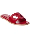 Valentino Logo Slide In Red