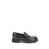 Valentino Glossy Leather Vlogo Signature Loaf In Black