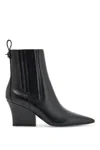 Valentino Vlogo Ankle Boots With Geometric Heel In Black