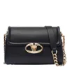 Valentino Vlogo Locker Shoulder Bag In Black