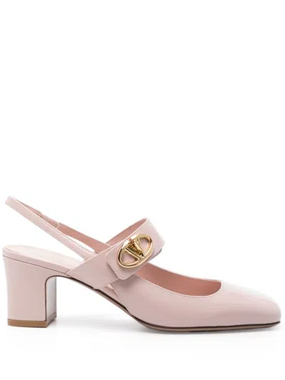 VALENTINO GARAVANI VLOGO LOCKER SLINGBACK PUMPS