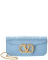 Valentino Vlogo Loco Grosgrain Clutch