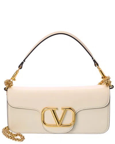Valentino Garavani Valentino Vlogo Loco Leather Shoulder Bag