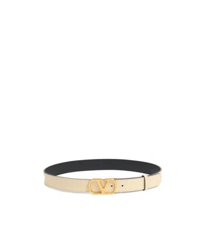 VALENTINO GARAVANI VALENTINO VLOGO SIGNATURE BUCKLED BELT