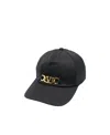 Valentino Vlogo Logo-plaque Baseball Cap In Black
