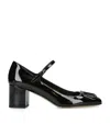 Valentino Vlogo Signature Patent Leather Mary Jane Pumps In Black