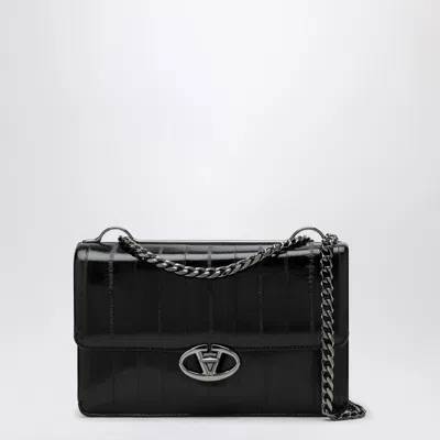 Valentino Garavani Vlogo Medium Shoulder Bag Black