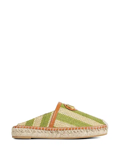 Valentino Garavani Valentino Vlogo Mini Espadrille Sandals For Women In Pink
