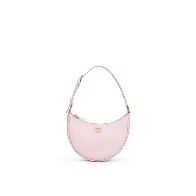 Valentino Garavani Vlogo Mini Hobo Shoulder Bag In Pink