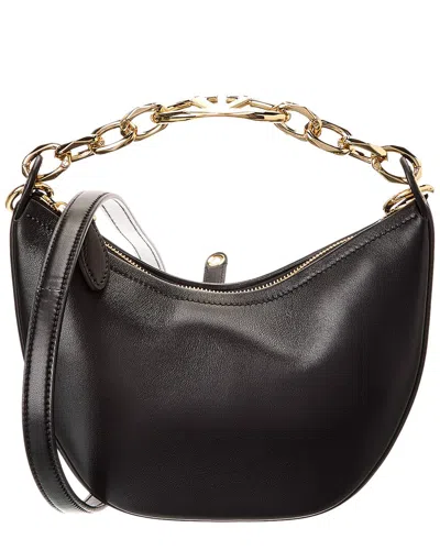 Valentino Garavani Small Moon Hobo Bag In Black