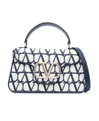 Valentino Garavani Vlogo Monogram-print Tote Bag In Multi