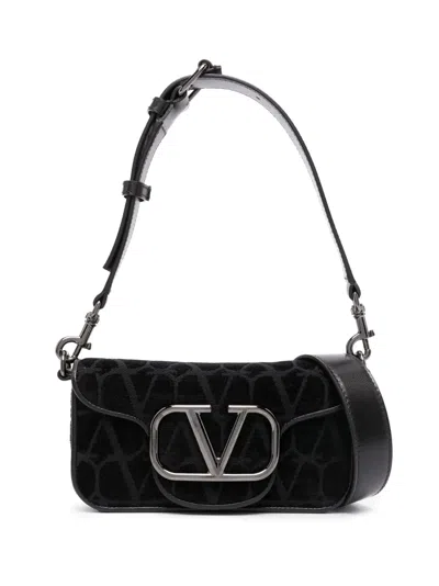 Valentino Garavani Mini Toile Iconographe Shoulder Bag In Multicolor