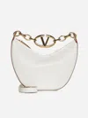 VALENTINO GARAVANI VLOGO MOON LEATHER MINI HOBO BAG