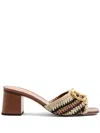 Valentino Vlogo Mules In Neutrals