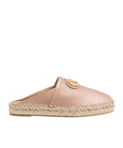 VALENTINO GARAVANI VLOGO SIGNATURE MULE IN GRAINY CALFSKIN 25MM
