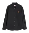 Valentino Garavani Man Shirt Black Size 38 Polyester, Elastomultiester In Black