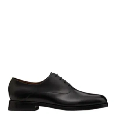 Valentino Garavani Vlogo Oxford Shoes In Black