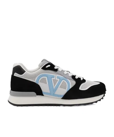 Valentino Garavani Vlogo Pace Mix Materials Sneakers In Multi