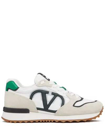 Valentino Garavani Valentino Vlogo Pace Low-top Sneaker In White