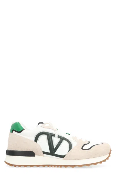 Valentino Garavani Valentino Vlogo Pace Low-top Sneaker In White