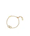 Valentino Vlogo Signature Bracelet In Yellow