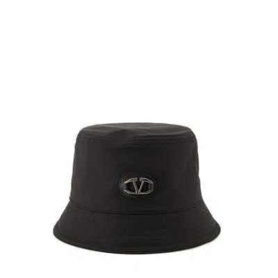 VALENTINO GARAVANI VALENTINO VLOGO PLAQUE BUCKET HAT