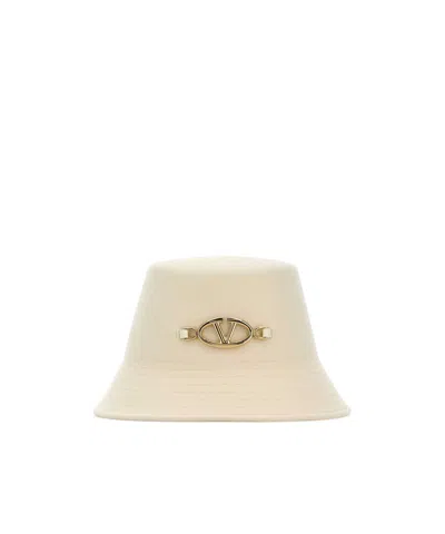 VALENTINO GARAVANI VALENTINO VLOGO PLAQUE BUCKET HAT