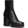 Valentino Garavani Fawcette Platform Ankle Boot In Calfskin 90mm Woman Black 42 In Black