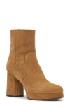 Valentino Garavani Valentino Vlogo Platform Bootie In Brown