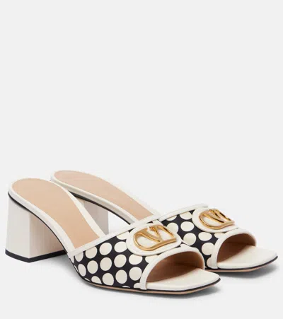 Valentino Garavani Vlogo Polka-dot Mules