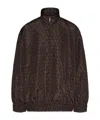 Valentino Garavani Man Jacket Dark Brown Size 40 Silk In Black