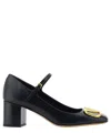 Valentino Mary Jane Vlogo Signature T. 60 Vi In Black