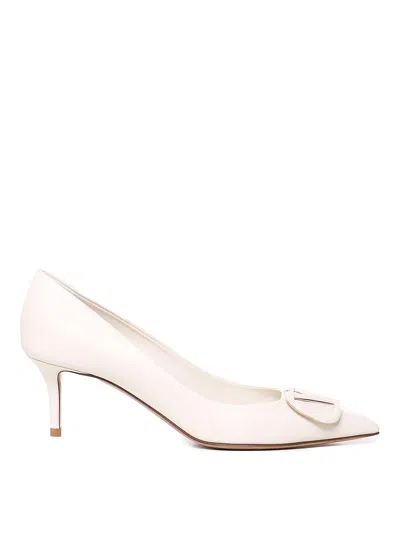 Valentino Garavani Bowow Pumps In Yellow