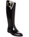 Valentino Vlogo Rainboot In Black