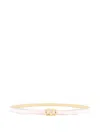 Valentino Vlogo Reversible Belt In Rosa
