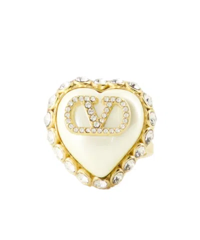 Valentino Garavani Vlogo Ring In Gold