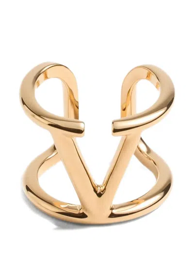 Valentino Garavani Vlogo Ring In Gold