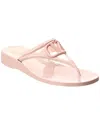 Valentino Garavani Summer Vlogo Signature Thong Sandals In Pink