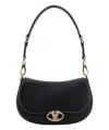 Valentino Vlogo Saddle Shoulder Bag In Black