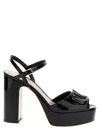 Valentino Vlogo Signature 115 Patent Leather Platform Pumps