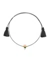 Valentino Vlogo Scorpion Headband In Black