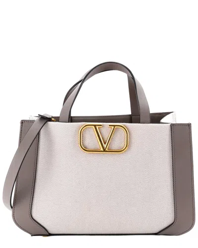 Valentino Garavani Valentino Vlogo Shopper Tote And Small (authentic Pre-loved) In Multi