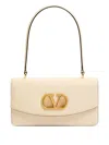 Valentino 'vain' Shoulder Bag Adjustable Strap In Nude