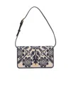 Valentino Vlogo Shoulder Bag In Black