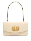 Valentino 'vain' Shoulder Bag Adjustable Strap In Nude