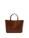 Valentino `vlogo Side` Tote Bag In Brown