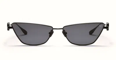 Valentino V-logo Titanium Cat-eye Sunglasses In Gold