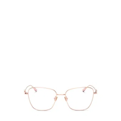 Valentino Garavani Valentino Vlogo Sign Ii Demo Butterfly Ladies Eyeglasses Vlx-167 C 55 In Gold