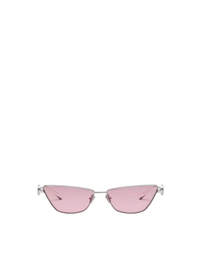 Valentino Vlogo Sign Titanium Cat-eye Sunglasses In Pink